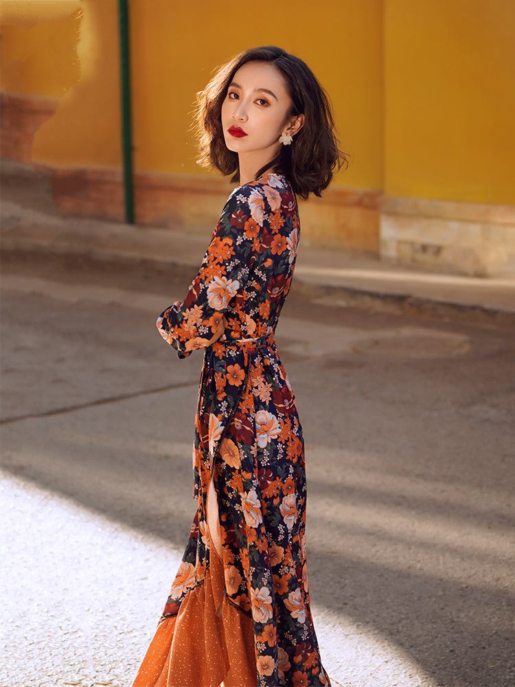 Exotic Ethnic Ladies Dress Desert