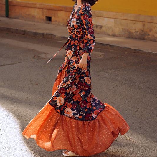 Exotic Ethnic Ladies Dress Desert