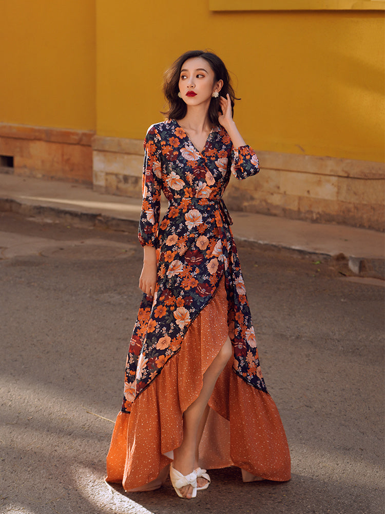 Exotic Ethnic Ladies Dress Desert
